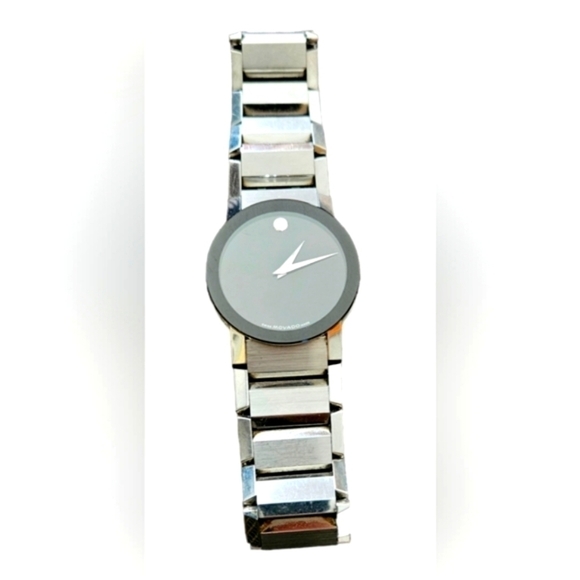 MOVADO Men's 606092 Sapphire Stainless Steel Bracelet Watch - Picture 3 of 8